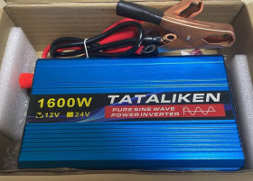 Інвертори Инверторы ^/--/^ Інвертор TATALIKEN PSW-1600 12 /--/ V ^_^^^ Инвертор TATALIKEN PSW-1600 12 /--/ V - фото фото фото