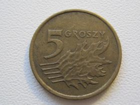 Сучасна (після ) Современная (после ) ^/--/^ Польша 5 грошей 2009 года 33562 ^_^^^ Польща 5 грошей 2009 року 33562 - фото фото фото